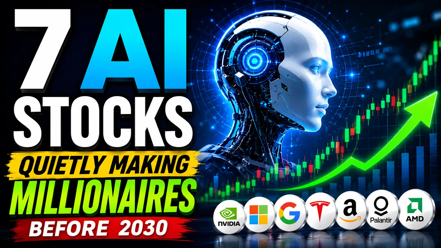 7 AI Stocks Quietly Making Millionaires Before 2030
