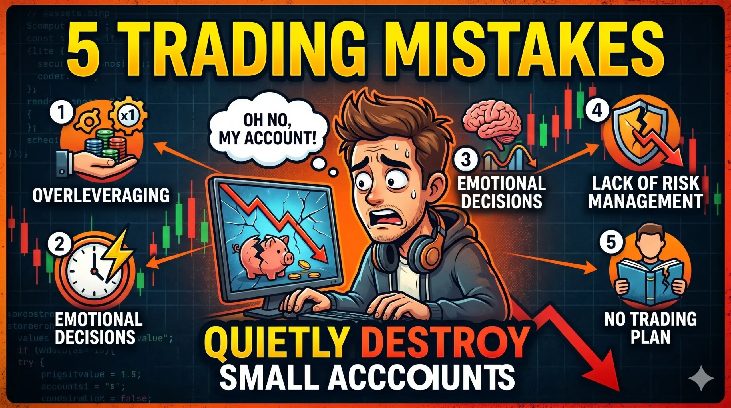 5 Trading Mistakes That Quietly Destroy Small Accounts
